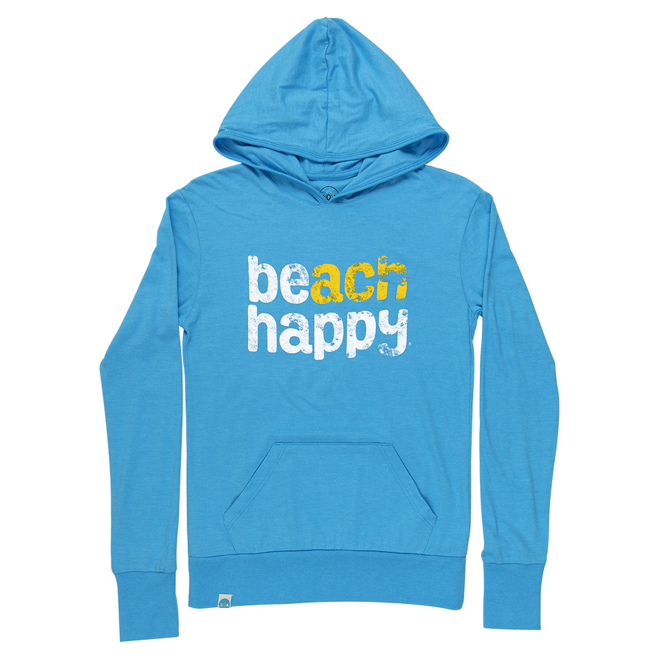 Beach sales happy hoodie