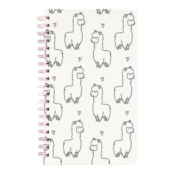 Spiral Notebook - Llama