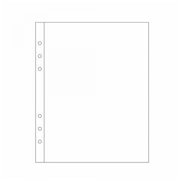 6x8 Page Protector 1A (6-ring)