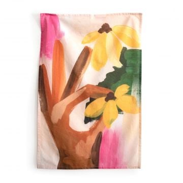 Floral Hand Tapestry