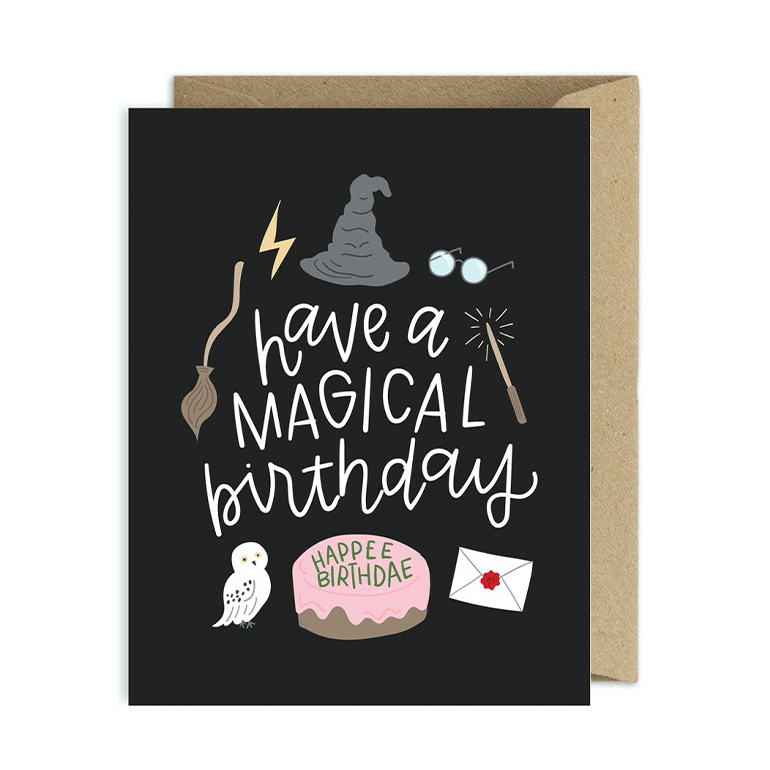 wholesaleinkedbrands: Have a Magical Birthday Card