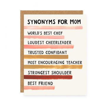 Mother's Day Synonyms - C806