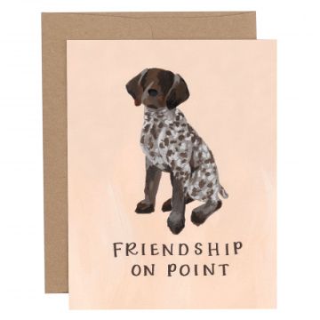 Friendship On Point Greeting Card