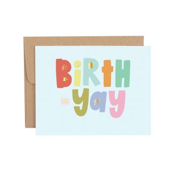 BirthYAY Greeting Card