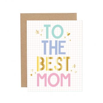 Best Mom Greeting Card
