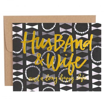 Husband & Wife Greeting Card
