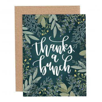 Herb Thanks Greeting Card