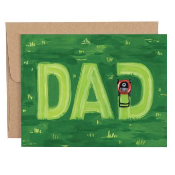 Dad Lawn Greeting Card