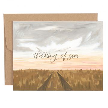 Winter Sunrise Greeting Card