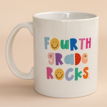 Fourth Grade Rocks Mug