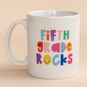 Fifth Grade Rocks Mug