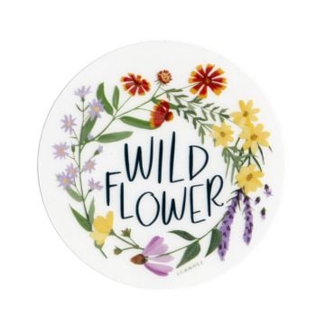 Wildflower Clear Decal Sticker