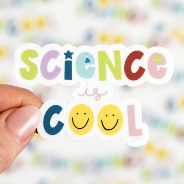 Science Is Cool Decal Sticker