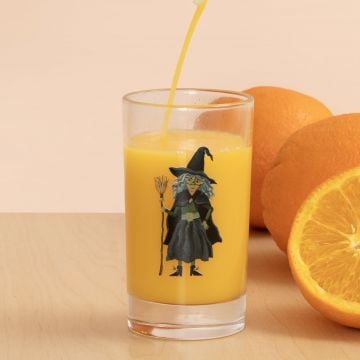 Trick-Or-Treater Witch Mini Juice Glass