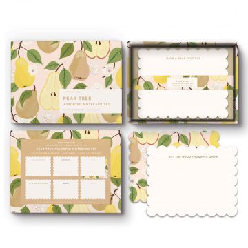 Pear Tree Assorted Notecard Set