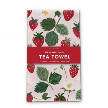 Strawberry Patch Tea Towel