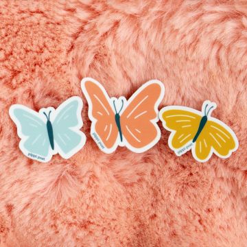 Mini Butterflies Decal Sticker Set