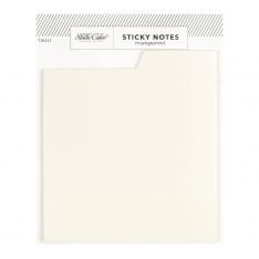 Tabbed Transparent Sticky Notes - Clear