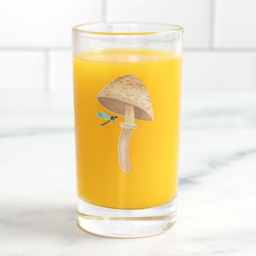 White Mushroom Mini Juice Glass