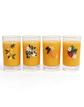 Berry & Citrus Mini Juice Glass Set