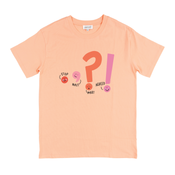 Punctuation - Pippi Tee - Peachy Pink